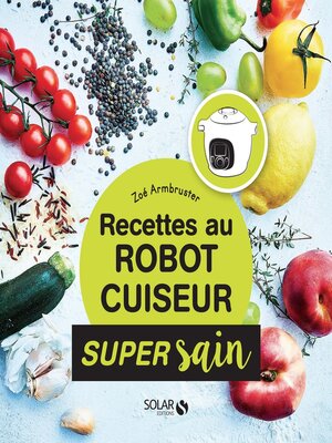 cover image of Recettes healthy au robot cuiseur